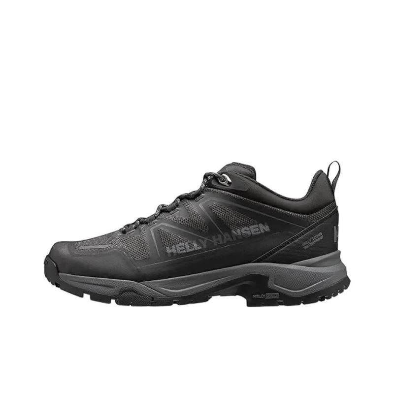 HELLY HANSEN Nordvik 2 Cushioned Water Resistant Supportive Lightweight Low Top Trekking Shoes Men's Black-0