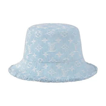 LOUIS VUITTON Monogram Denim Bucket Hat