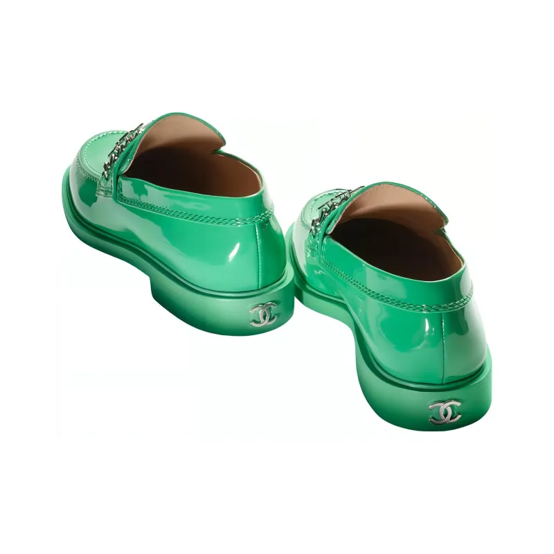 CHANEL Women's Casual Shoes Women's Green-3