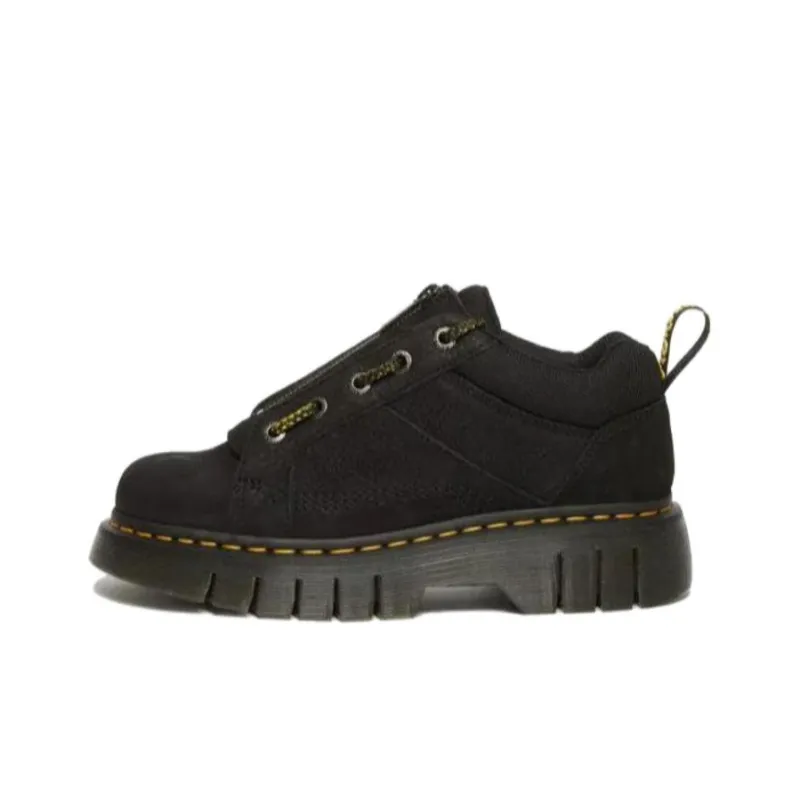 Dr.Martens Slip Resistant Coverage Mid Top Casual Shoes Unisex Black-0