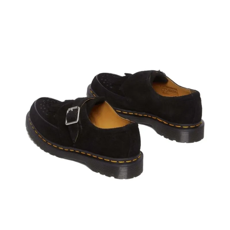 Dr. Martens Ramsey Kiltie Buckle Creepers Black Desert Oasis Suede-1