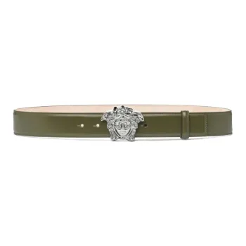 VERSACE La Medusa Leather Belt