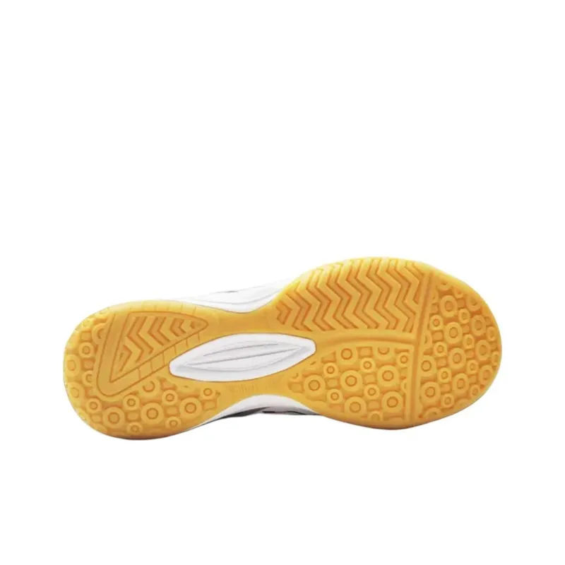 Butterfly Breathable Coverage Lightweight Low Top Training Shoes Unisex White Blue-4