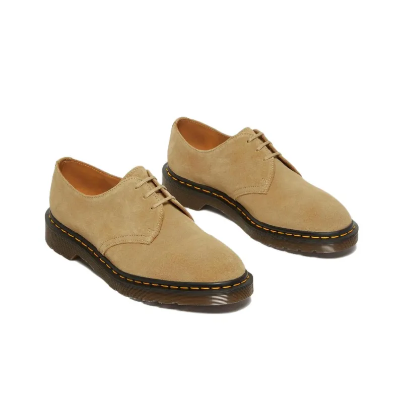 Dr.Martens 1461 Made In England 'Beige Buck Suede'-2