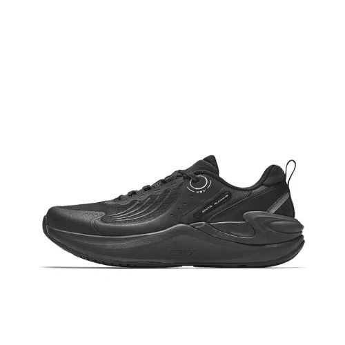 Anta Cushioning Rebound Low Top Running Shoes Women's Jeson Black