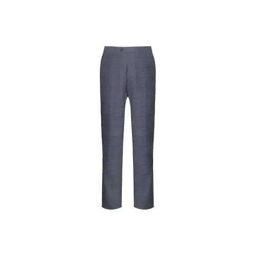 Yiwen Suit Trousers Men Dark Gray