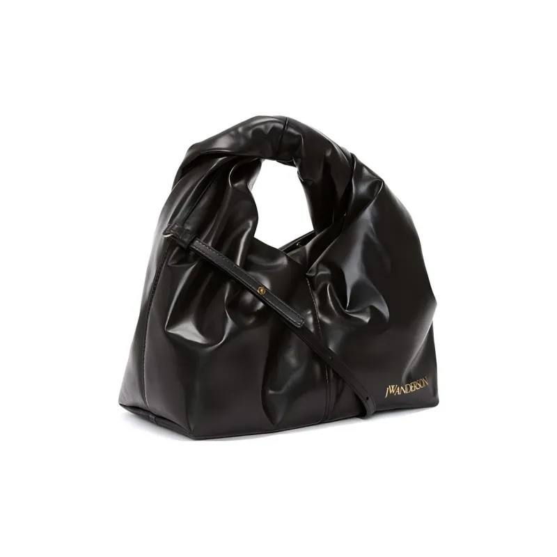 JW Anderson Mini Twister Leather Hobo Bag-2