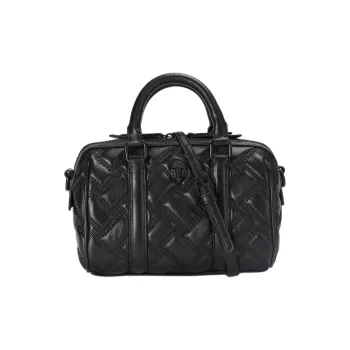 Kurt Geiger London Leather Shoulder Bag Crossbody Bag Handbag Small Size Women's Black