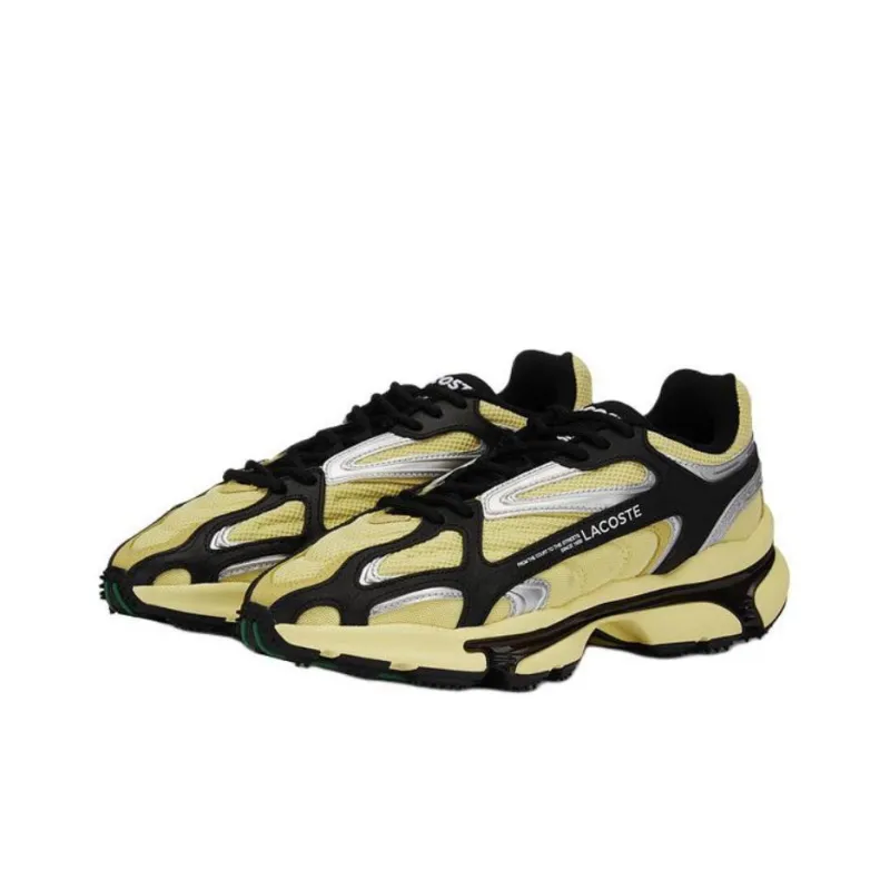 LACOSTE L003 2K24 Low Top Casual Shoes Men's Yellow-2