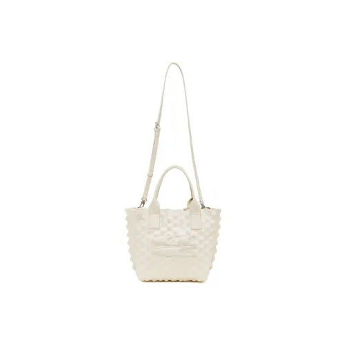 Crying Center Handbags Cream White