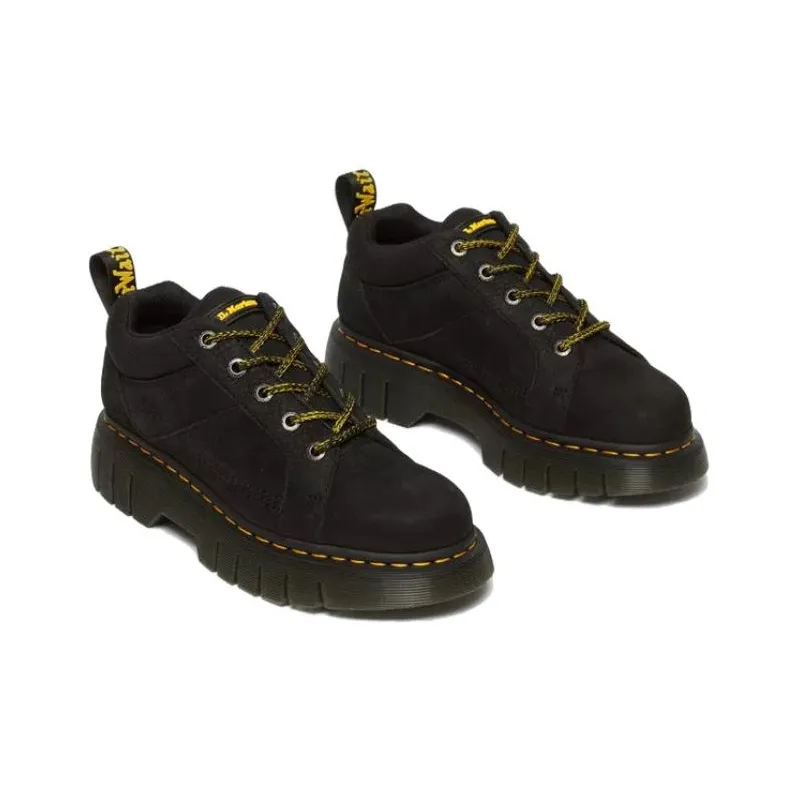 Dr.Martens Slip Resistant Coverage Mid Top Casual Shoes Unisex Black-2