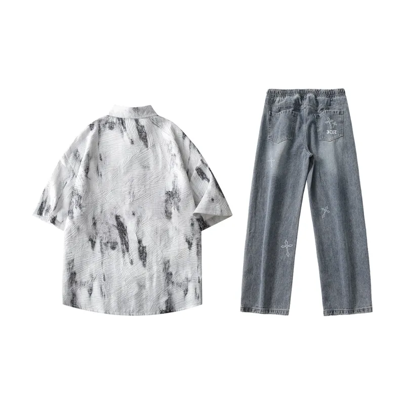 JCUI Shirt Matching Sets Unisex-1