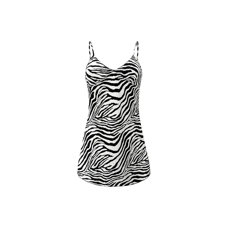 Flowers In Water Nightgown Women's Zebra-0