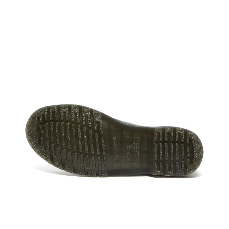 Dr. Martens 1461 Contrast Smooth Leather Shoes 'Black Green'-4
