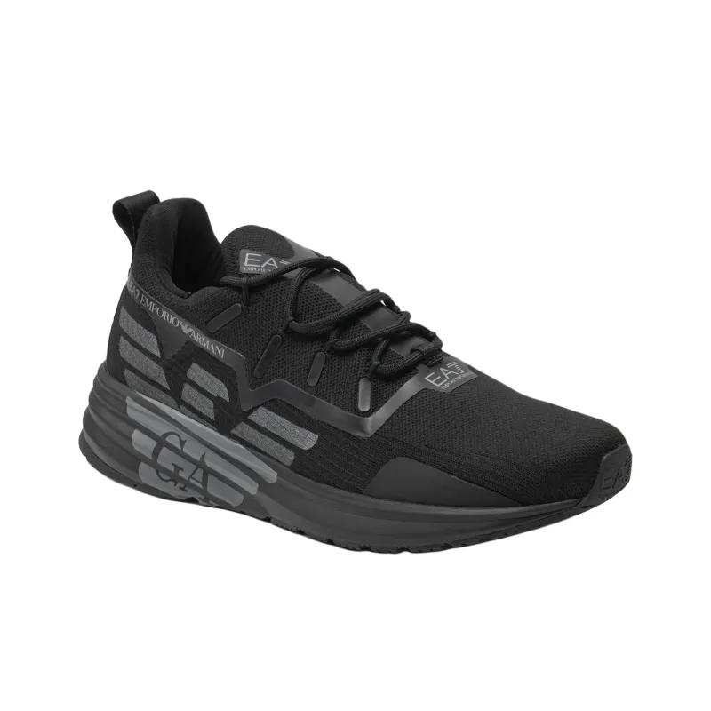EMPORIO ARMANI EA7 Low Top Casual Shoes Men's Black-2