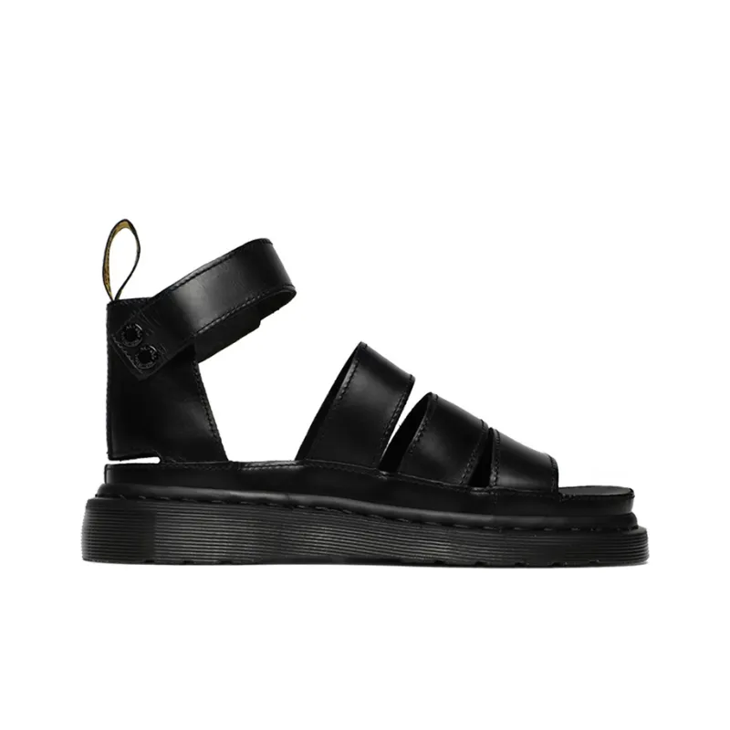 Dr.Martens Vintage Platform Hollowed Sandal Black Women's-1