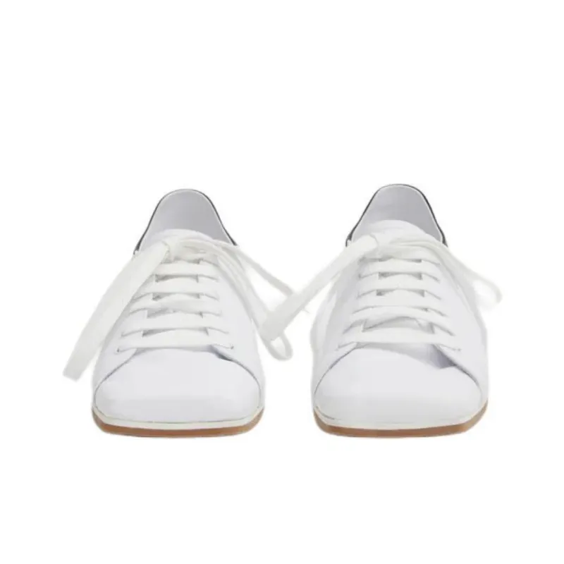 TIBI Seth Low-Top Casual Shoes Women's White-3