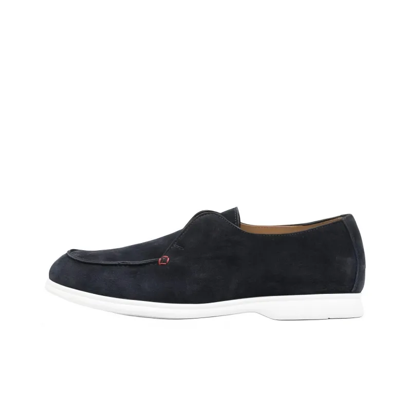 KITON Slip on Suede Loafers-0