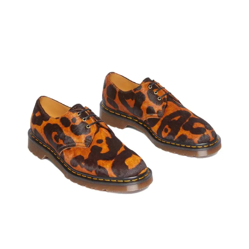 Dr.Martens 1461 Low Top Casual Shoes Unisex Leopard Print-2