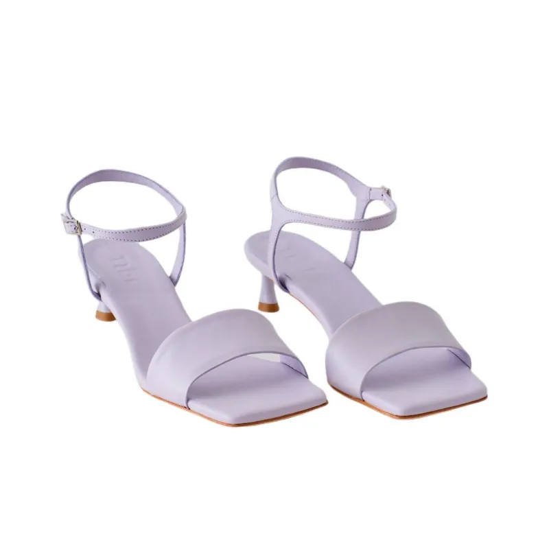 TIBI Wilbur Strap Sandals 4.5cm Women's Purple-2
