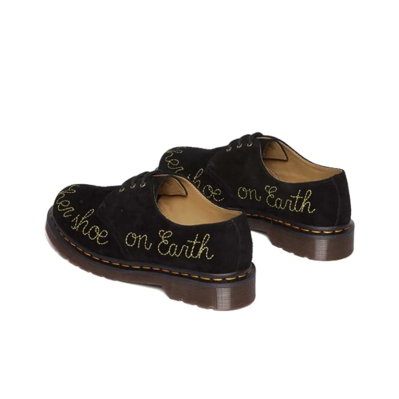 Dr. Martens Dr.Martens 1461 Desert Oasis Suede Shoes 'Black Brown'-4