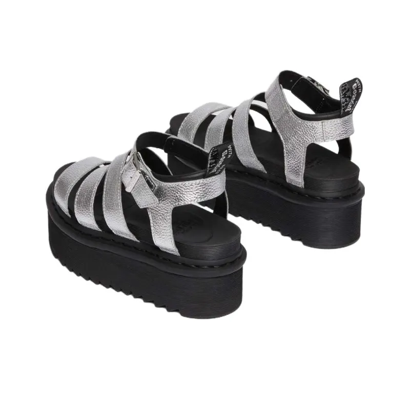 Dr.Martens Blaire Stylish Sandal Women's Silver-3