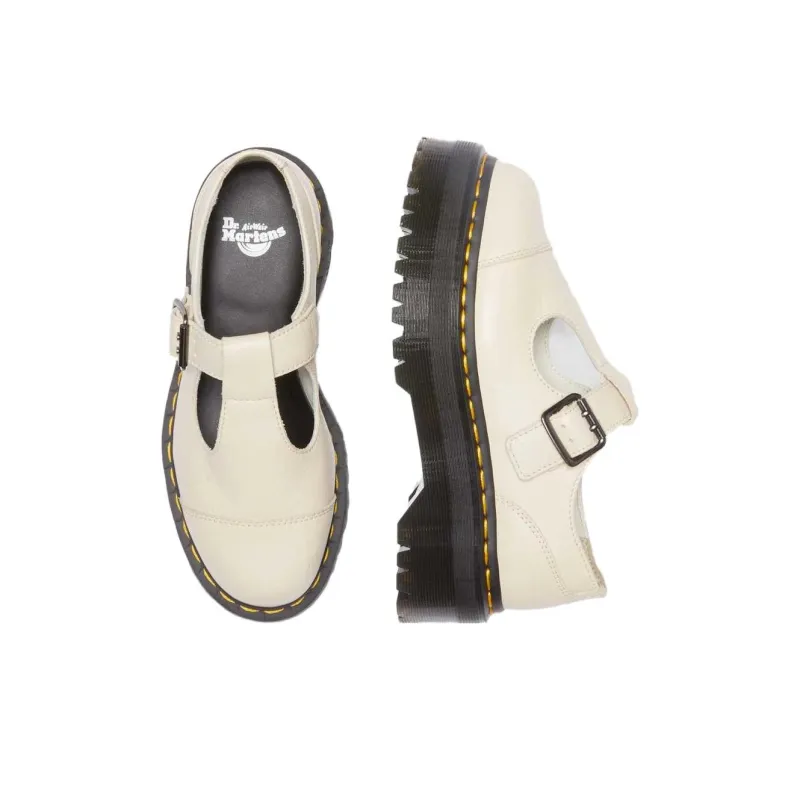 Dr.Martens Bethan Pisa Leather Platform Mary Jane 'Parchment Beige' Women's-4
