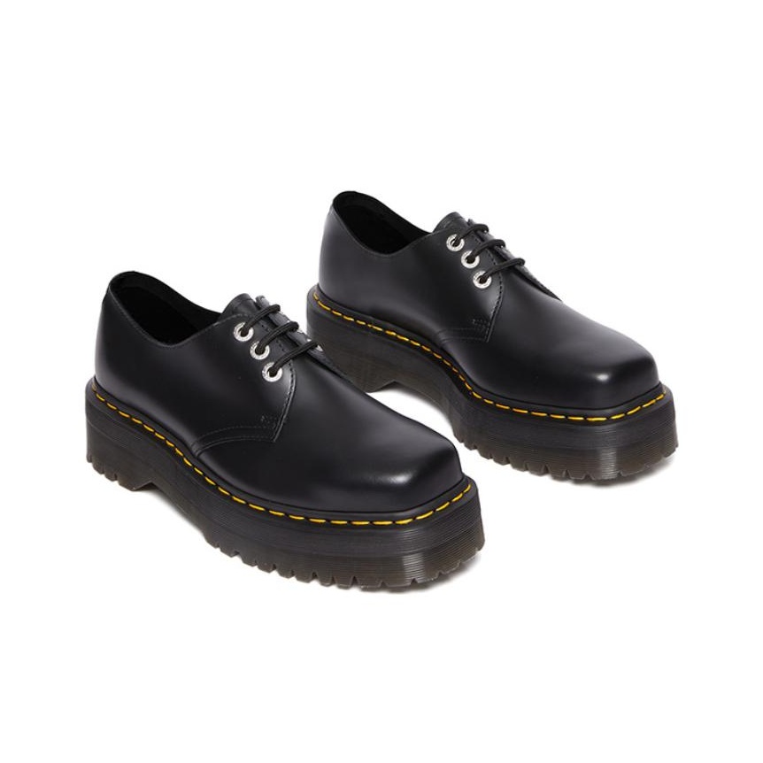 Dr.Martens Dr.Martens 1461 Quad Squared Shoes 'Black' - POIZON