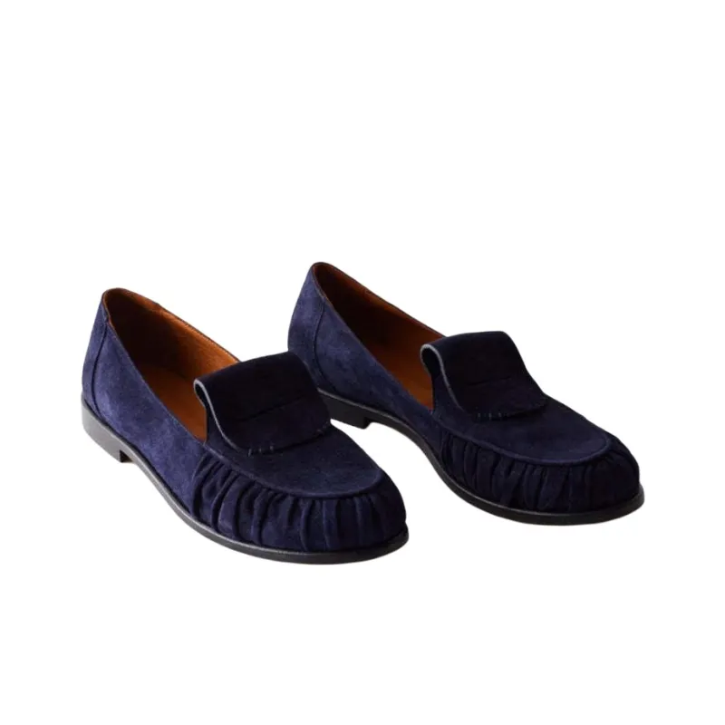 TIBI Steve Loafers Women's Blue-2