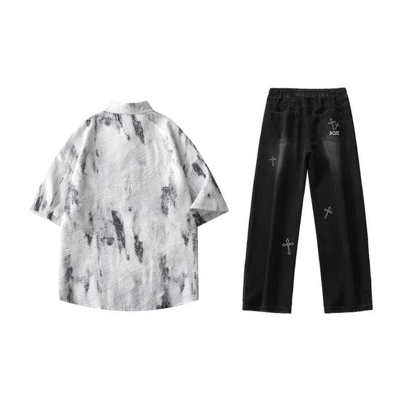 JCUI Shirt Matching Sets Unisex-11