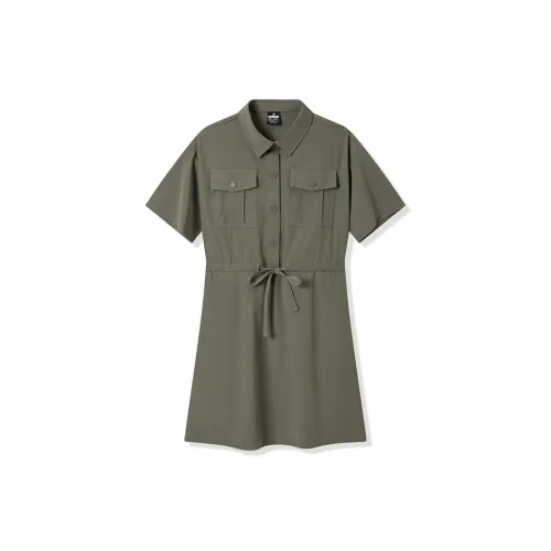 XTEP ShortSleeved Dresses Apparel for Women's & Men's Sneakers