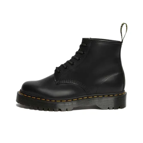 Dr. Martens 101 Bex Smooth Leather Ankle Boots Black