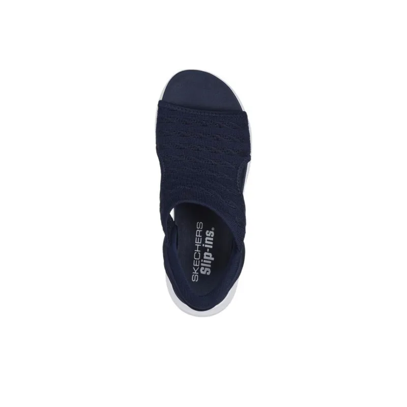 Skechers Ultra Flex 3.0 Beach Sandals Women's Marine Blue-3