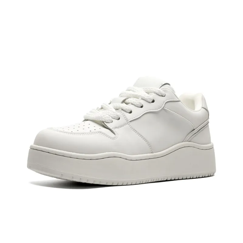 MUPPLE Slip Resistant, Lightweight, Breathable, Height Increasing Low Top Skateboard Shoes Unisex-1