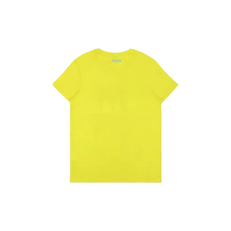 MOSCHINO T Shirts Men Yellow-1