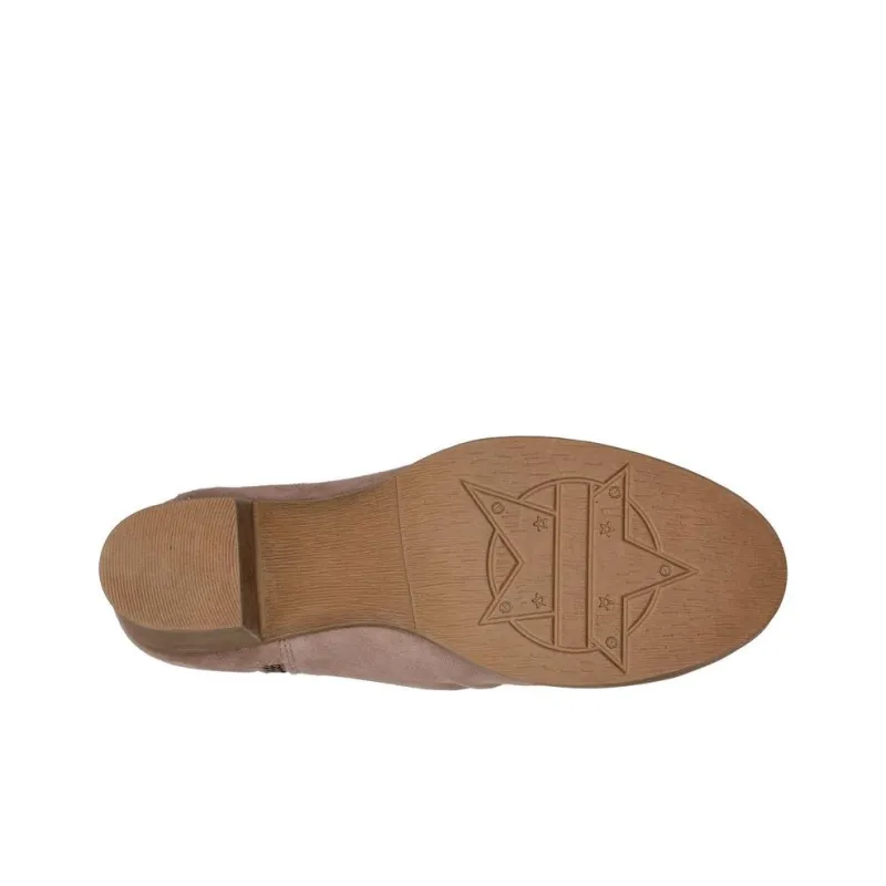 Skechers Taxi - Western City Ankle Boots High Heel Women's Brown-4