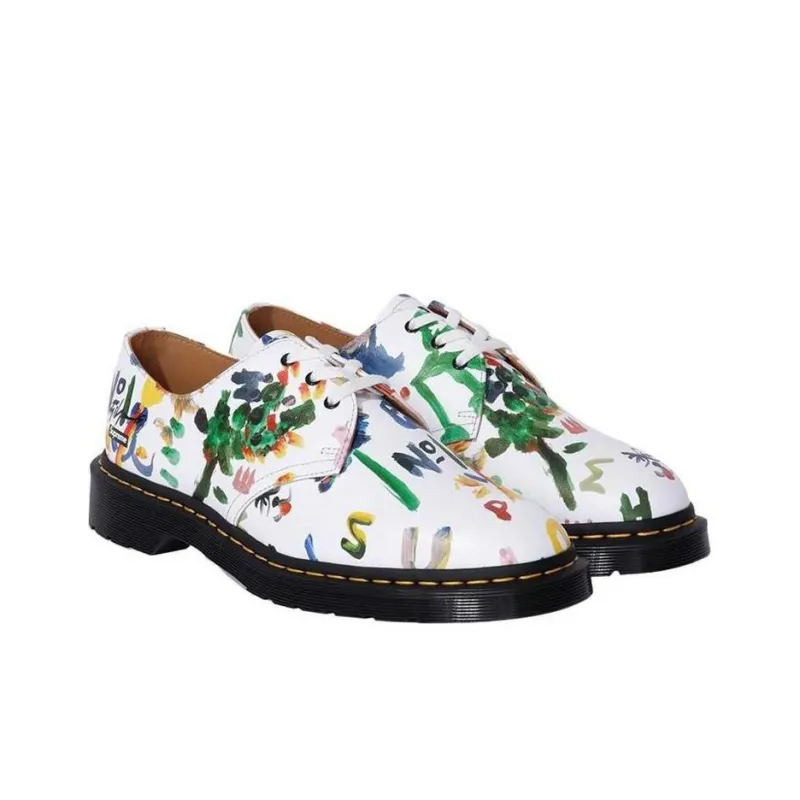 Dr.Martens 1461 3 Eye Supreme Yohji Yamamoto 'White'-2