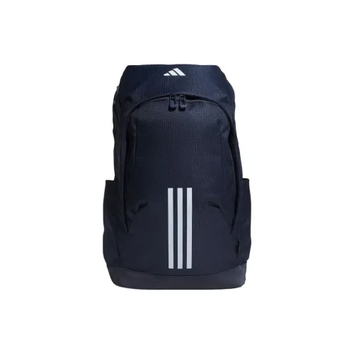 Adidas Polyester Backpack Unisex Blue