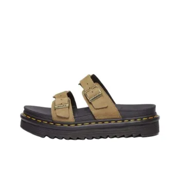 Dr.Martens Slip Resistant Slide Slippers Women's Brown