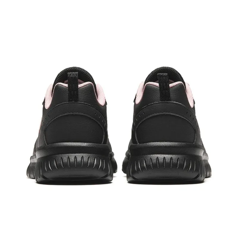 Anta Running Collection Shock Absorbers With Slip Resistant Features Low Top Running Shoes Women's Black Pink-3