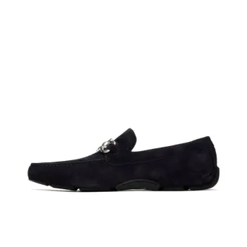 FERRAGAMO GANCINI Loafers Men's Blue