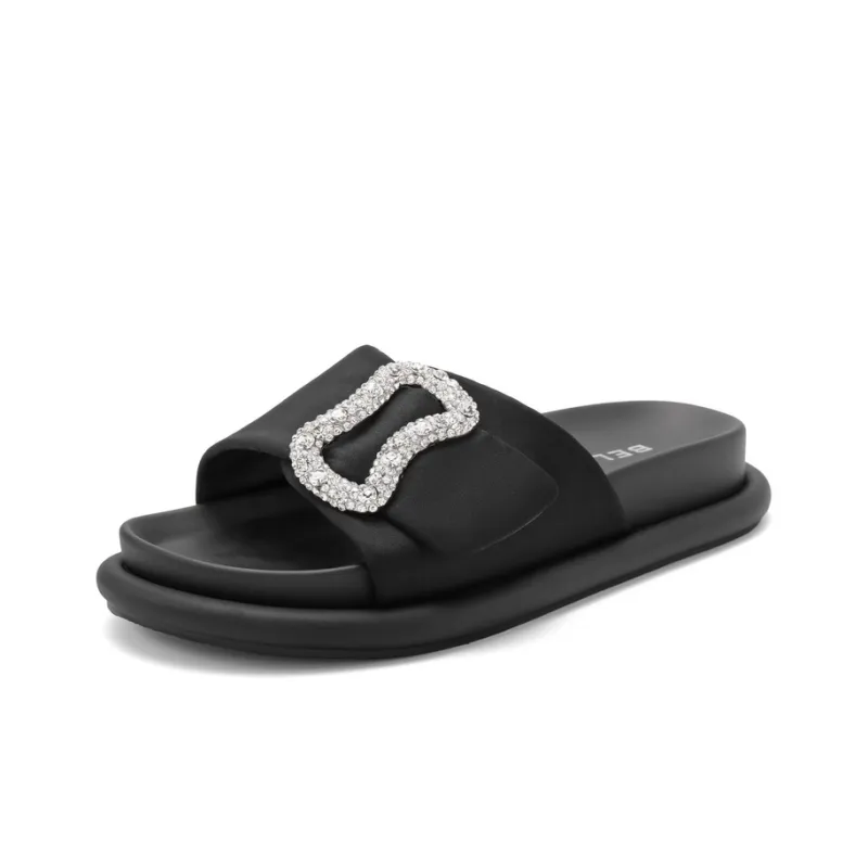 BELLE EVA Rhinestone Slip Resistant Abrasion Resistant Slide Slippers Women's-1