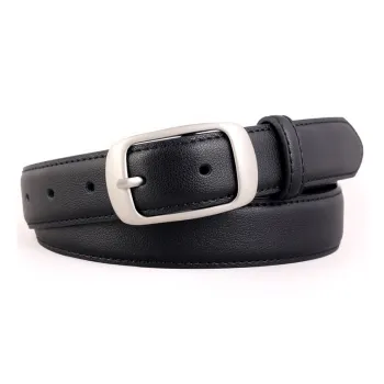 Lanza Cow Leather Belts Women's Width 3CM