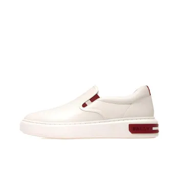 BALLY Mya Striped Band Slip on Sneakers Women's