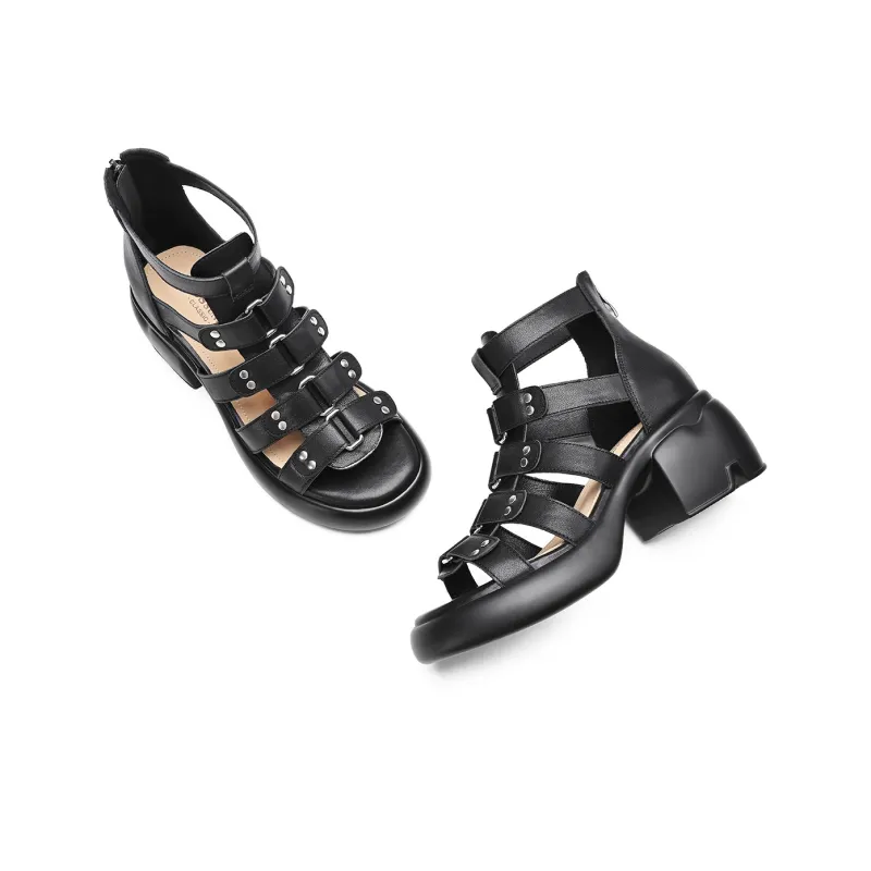 BOSSSUNWEN Roman Sandals 6cm Women's-8