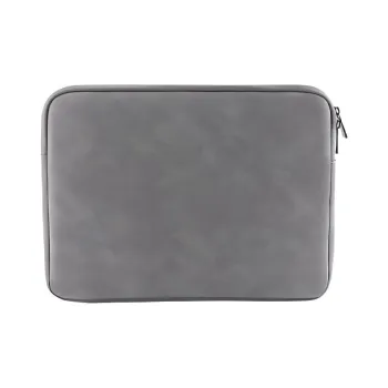 Techson PU Liner Bag Regular Unisex Dark Gray/Pink