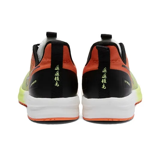LPMX Cushioning Slip Resistant Breathable Support Lightweight Rebound Low Top Running Shoes Unisex Lava Orange-4