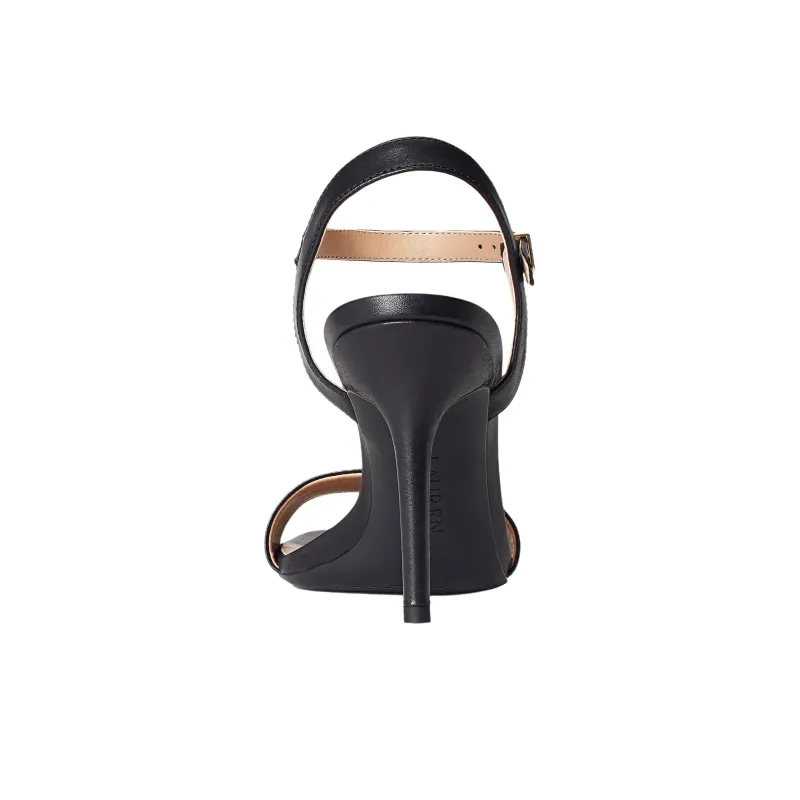 LAUREN RALPH LAUREN Gwen One Strap Sandals 9cm Women's Black-3