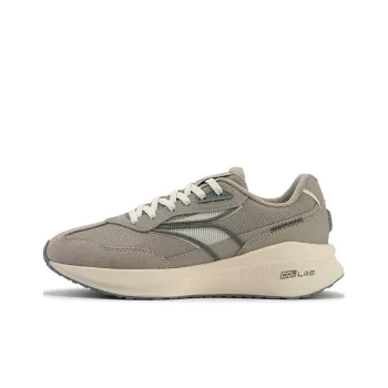 361° Long Wind 4 Breathable Low-Top Casual Shoes Women's Gray Beige
