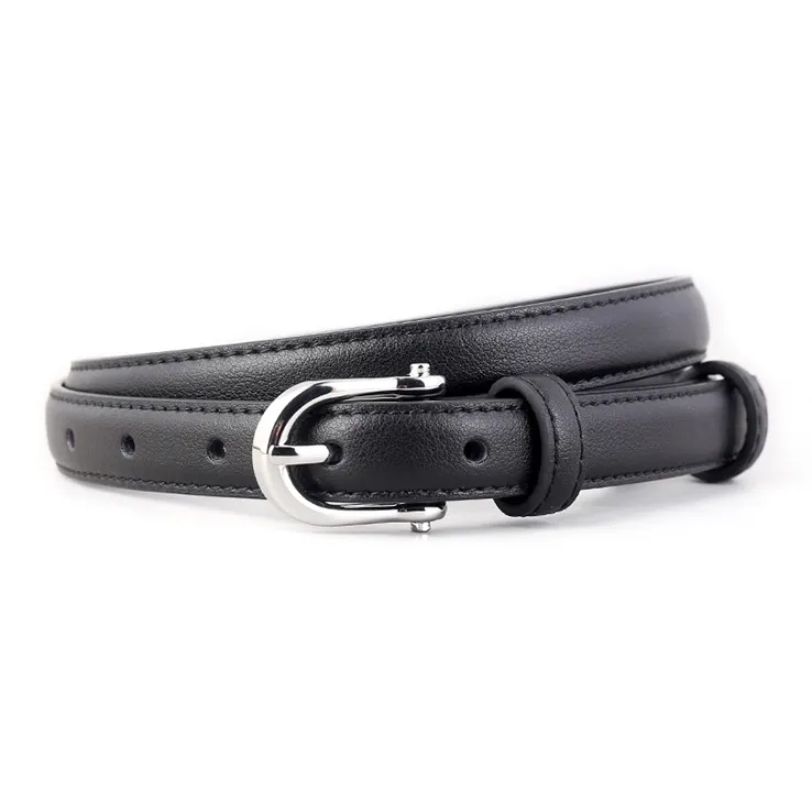 Lanza Alloy Leather Belts Women's 2cm-0